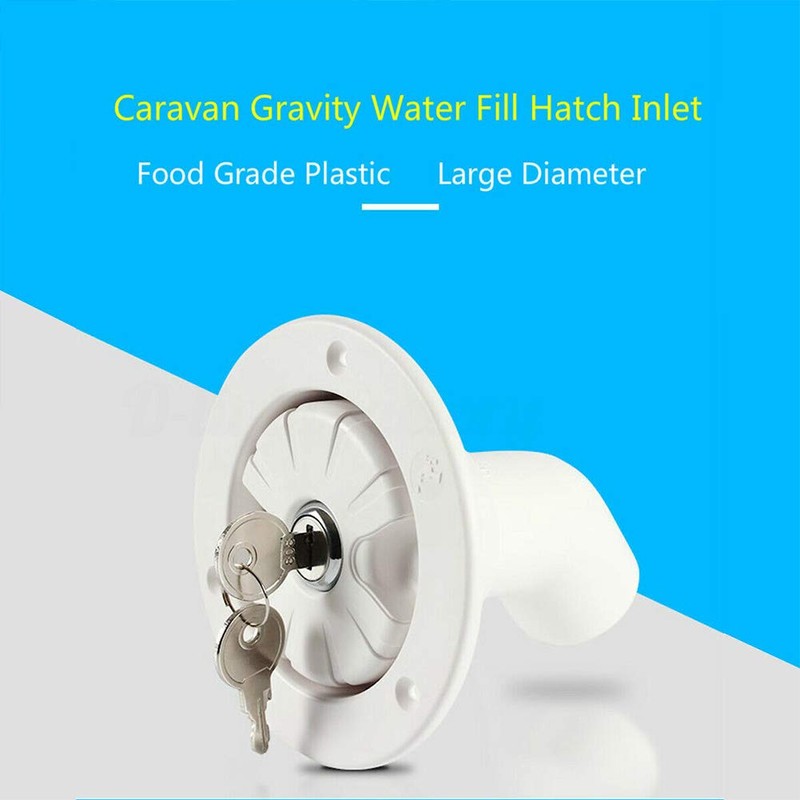 ANAJOY RV Water Cap with Key Gravity Water Inlet Lockable