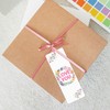 DSYIL 100 Sets Watercolor Paper Bookmarks with Tassels, Blank Book