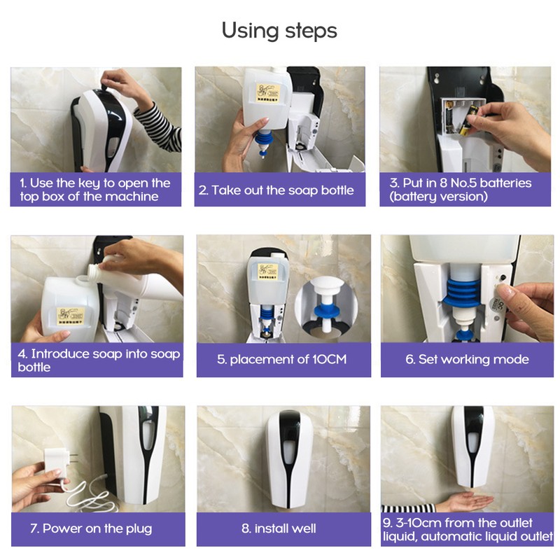 [通拓商品]Sprayer Wall Mounted Machine Handwahing Machine Washing Dispensor