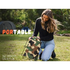 WEKAPO Inflatable Couch Air Lounger Chair - Camping & Beach Accessories, Portable Blow up Sofa for Hiking, Lawn, Indoor/Outdoor Movies & Music Festivals. Lightweight and Easy to Set Up Air Hammock