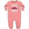 inktastic Firefighter Daddy Baby Fireman Baby Fleece Romper 12 Months