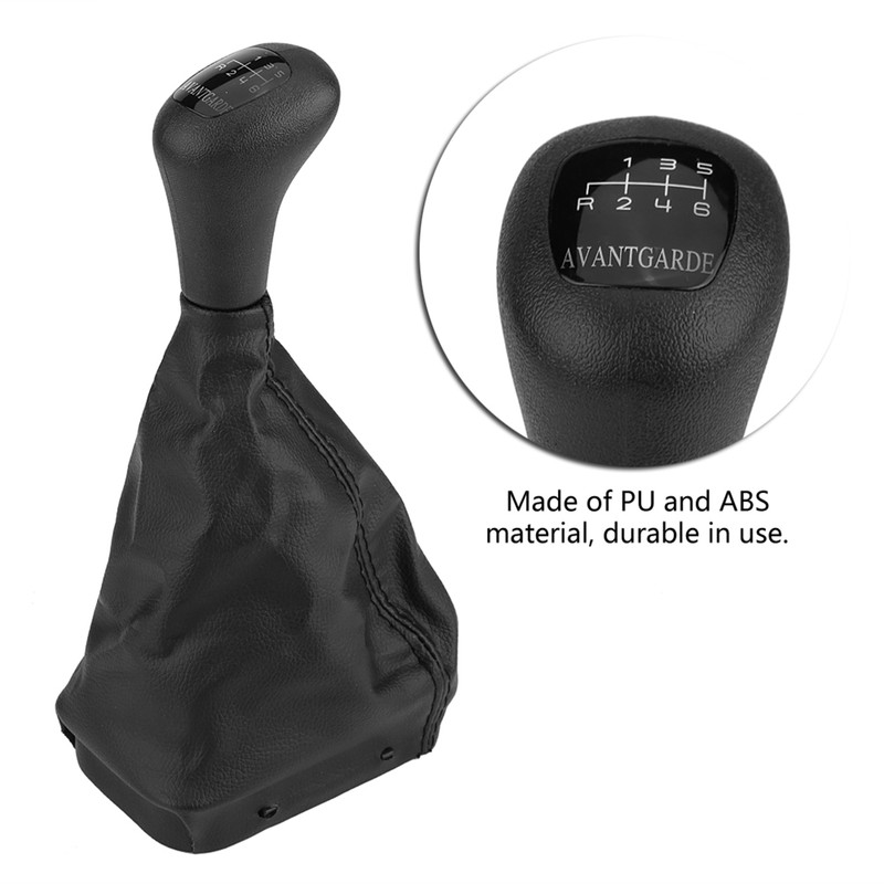 Car Gear Shift Knob Cover Handball for W202 C 93-01