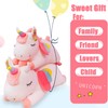 Kekeso Stuffed Unicorn Animal Plush Toys Soft Cuddle Pillow Doll