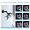 OFFO Shower Head, High Pressure Shower Head with 6 Mode,