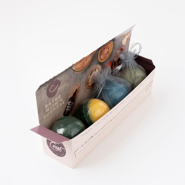 Cosset Bath Bomb - Recovery Gift Box Bubble Bath Bombs