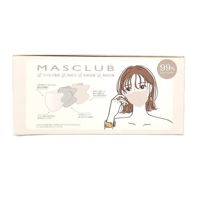 [Leather City Japan] [30 Sheets x 1 Box] MASCLUB 3D