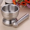 Vktech Mortar and Pestle,Stainless Steel