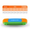 Harmonica | 16-Hole Musical Instrument for Early Education (Blue)