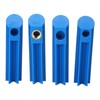 4PCS Fuel Injector Nozzle Flush Cleaner Adapter Universal Cleaning Tool