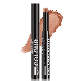 Erinde Glitter EyeShadow Stick, Long - Lasting & Waterproof Eye Shadow Stick, Cream EyeShadow Pencil, Matte Nude Eye Shadow, Highly Pigmented Smooth For Spectacular Eye Makeup