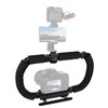 Handheld Camera Stabilizer Grip, Universal U Shaped Handle Works with