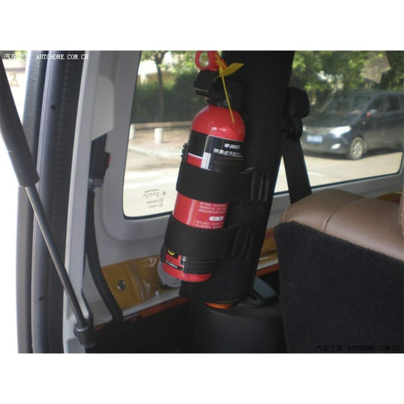 JeCar Fire Extinguisher Holder Adjustable Extinguisher Mount Strap for 1987-2020