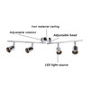 Lamp Holder 4 Head Adjustable Flexible Rotation GU10 Light Holder