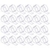 24 Packung Kunststoff Tischdecke Clips, Klare Tischdecke Tuch Klemmen Halter