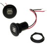 KFZ Auto Doppel USB 5V 2 x 2,5A Recessed socket
