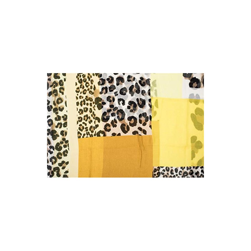 styleBREAKER 01016182 Women's Loop Scarf with Leopard Animal Print Pattern