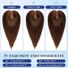 HAIRCUBE Hair Topper 5"*5.5" Base Hair Toppers for Women Real