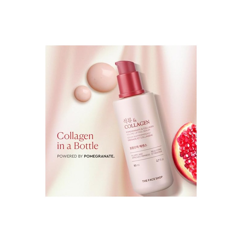 The Face Shop Pomegranate Collagen Serúm Facial Granada Colágeno Serum