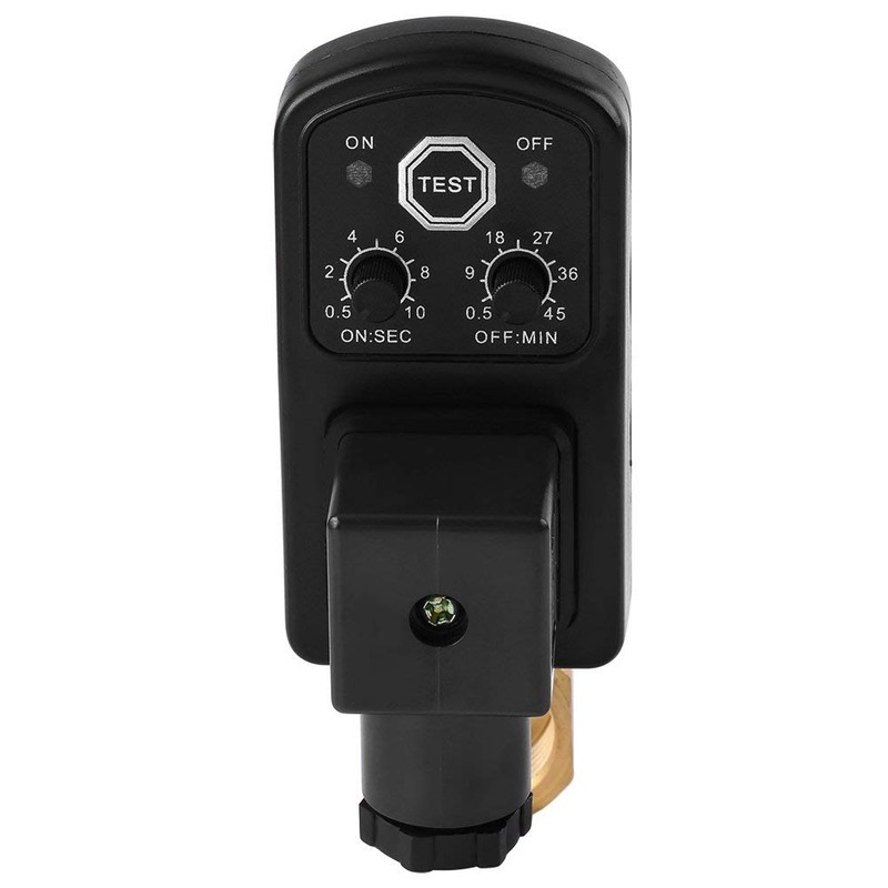 Automatic Drain Valve Electronic Timed Drain Valve G1/2 DN15 for