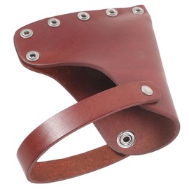 TEHAUX Camping Hatchet Axe Protector Durable Leather Cover for Outdoor Activities Easy Snap Closure Portable Hatchet Sleeve for Camping Hunting and Hiking