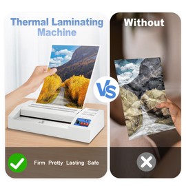 Thermal Laminator Machine, 12.6in hotos and Documents Thermal Laminator for Home, Office or School Supplies