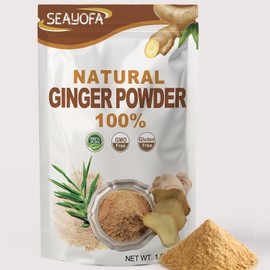 24oz Premium Ground Ginger Powder – Natural Dried Ginger Root (1.5 lb) for Cooking, Baking, Herbal Tea & Seasoning – Bold Aroma & Smooth Mixing Spice