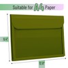 Mr. Pen Mr. Pen- File Folder, Olive Green, Plastic File