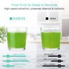 AZEUS Centrifugal Juicer Machines, Juice Extractor with Germany-Made 163 Chopping