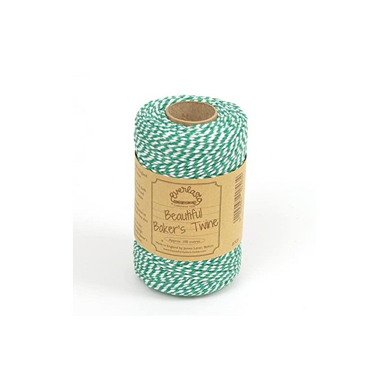 100m - Everlasto Original 'Beautiful Bakers Twine' (2mm approx) (Emerald)