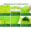 Microfiber Car Wash Mitt for Vehicle Cleaning – Soft Chenille