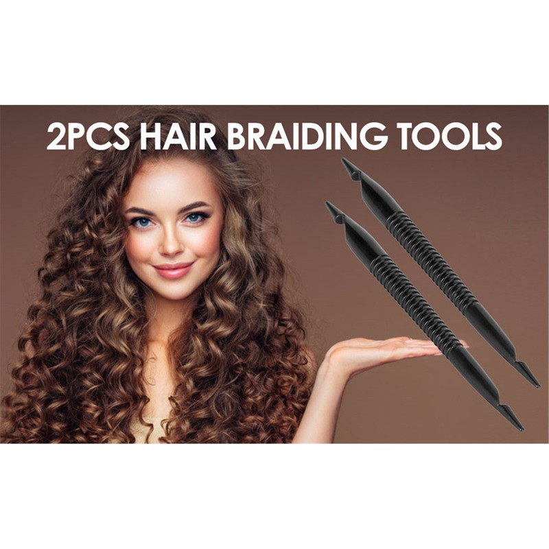4Pcs Dreadlock Crochet Hook Double Ended Ergonomic Handle Anti Slip