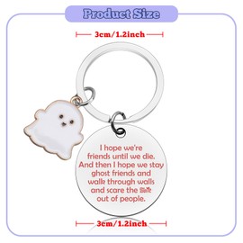 Best Friend Keychain Friend Birthday Gifts for Best Friends Bestie Bff Friendship Keychain Bestfriend Birthday Gifts for Women Bestie Long Distance Friendship Gift Graduation Leaving Going Away Gift