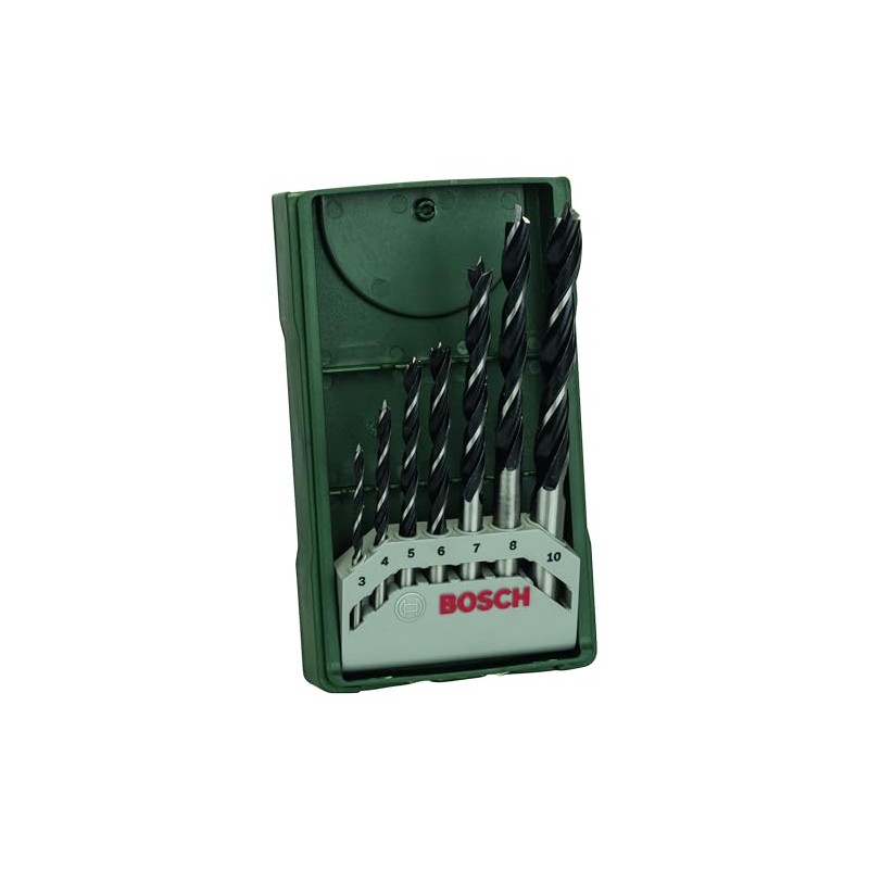 Bosch 2607019580 X-Line Prom_Mini wood drill bit set 7-piece