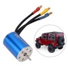 Brushless Motor 2435 3300KV Waterproof Red Aluminum Alloy CNC Machining