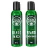 Viking Revolution Juego Lavado Acondicionador Barba Árbol Hombres Suavizante Natural
