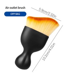 PHCOZY Car Detailing Brushes Detailing Brush Car Clean Interior Car Brush Cleaning Interior Car Cleaning Brush Set for Cleaning the Fitting Seat