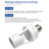 Glomora E27 Sensor Lights Socket, Motion Sensor Light Socket 10-300