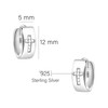 SOFIA MILANI - Women's Earrings 925 Silver with Zirconia Stones