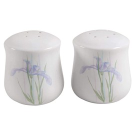 Corelle Coordinates Shadow Iris Salt and Pepper Shaker Set
