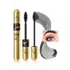 Tubing Mascara Instant Extensions, Black 2-1 Defining and Lengthening Mascara for Dramatic Lashes, Vegan & Cruelty | No Flaking and No Clumping (Pack of 1)