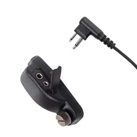 Klykon Motorola Audio Adapter with 2 Pin Plug for Motorola MTP850 MOTOTRBO XPR 6550 6350 XPR7550 7550e 75807380 7350 APX900 Walkie Talkie 2 Way Radio