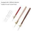 Crochet Hooks, Braid Hair Dreadlocks Needle Weaving Crochet for Braid