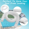 2 Pack 1-1/4 Inch x 3ft Foot Long White Above