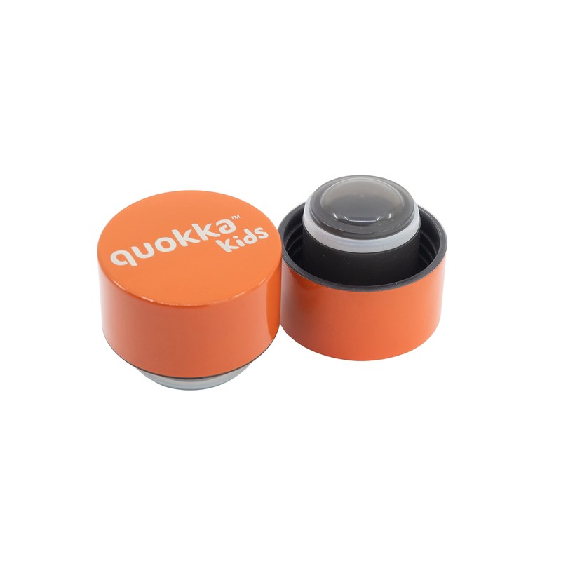 Quokka Kids Solid Dinosaur Thermal Bottle with Stainless Steel Hanger