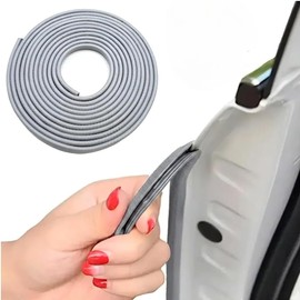Protector Borde Puerta Auto Sello Hule Moldura Antirrayas Universal 5m