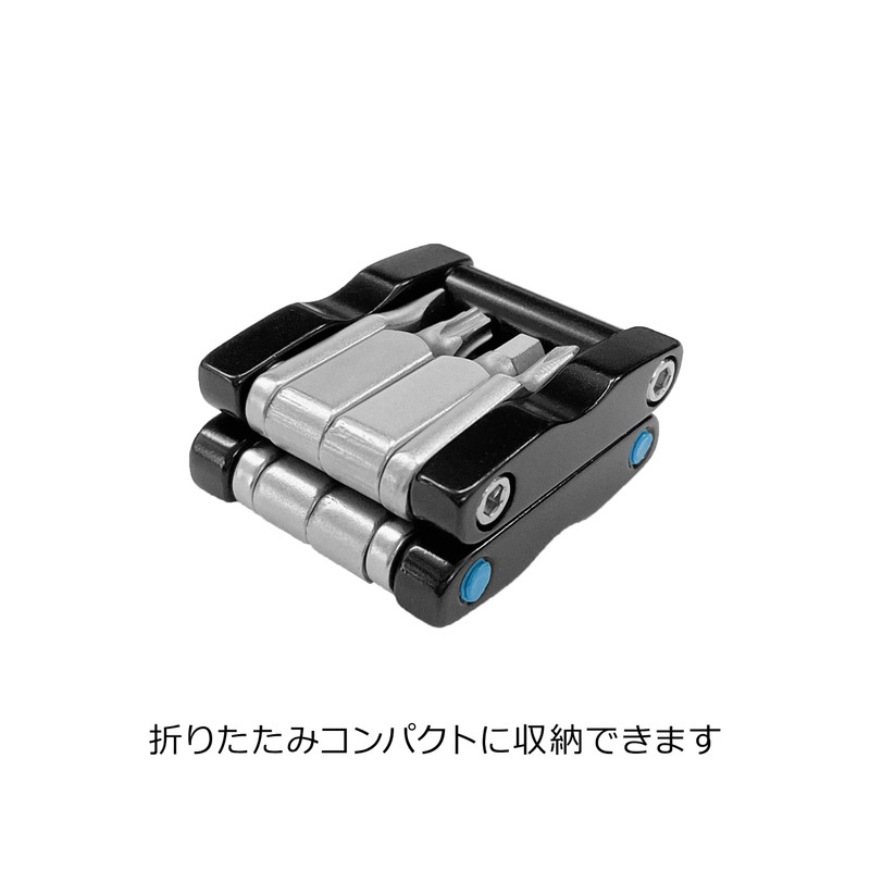 DLIFE Folding Compact Tool, 8 Basic 8 Functions Bicycle