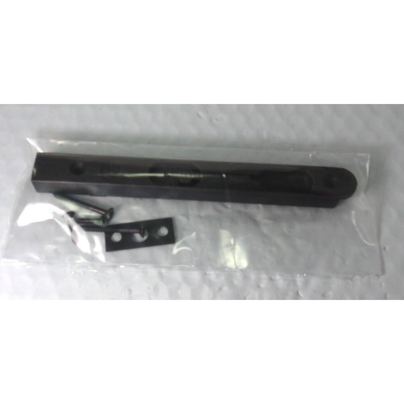 WORLDWIDE Onyx Flush Bolt Lever Action Lock Concealed 7" X