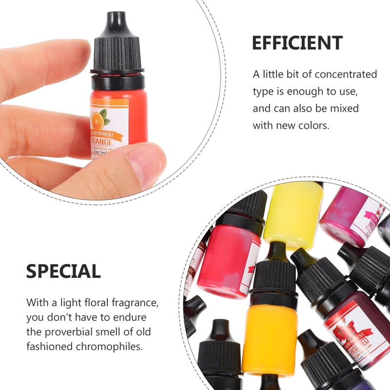 Gadpiparty Colors Epoxy Resin Pigment Each UV Resin Dye for