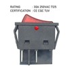 35A /40A 125/250VAC High Current Heavy Duty Welding Machine Rocker