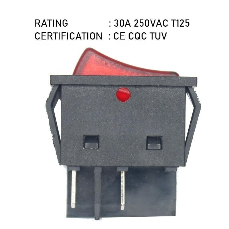 35A /40A 125/250VAC High Current Heavy Duty Welding Machine Rocker